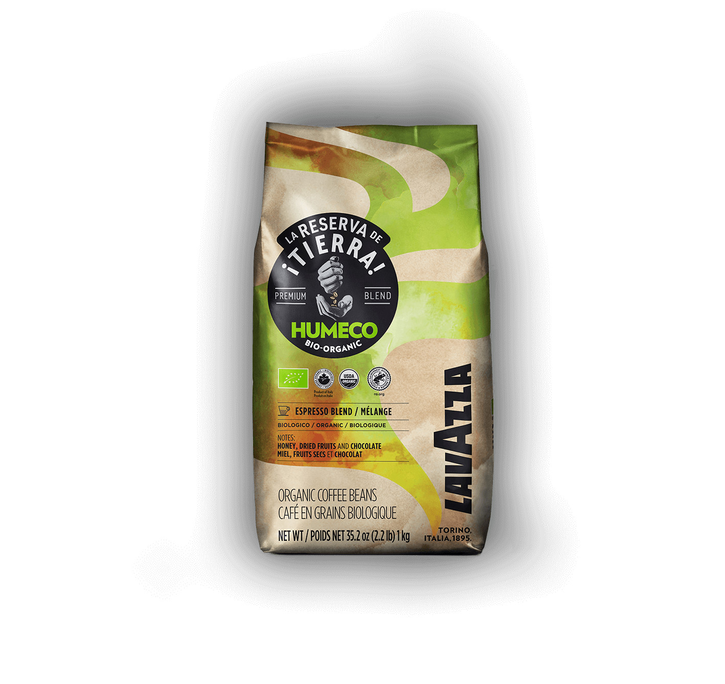 Espresso La Reserva de ¡Tierra! Humeco Bio-Organic