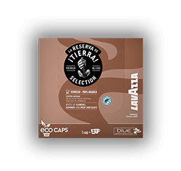 La Reserva de ¡Tierra! Selection 100 % Arábica COMPOSTABLE* Cápsulas Blue x2